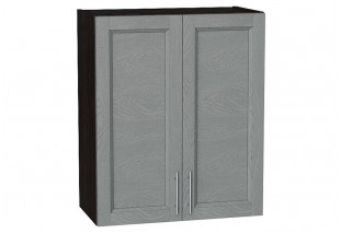 Шкаф верхний с 2-мя дверцами Сканди Grey Softwood / Graphite 60 х 32 х 71,6 см