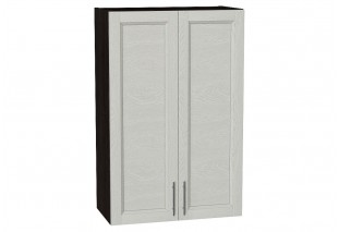 Шкаф верхний с 2-мя дверцами Сканди Cappuccino Softwood / Graphite 60 х 32 х 92 см