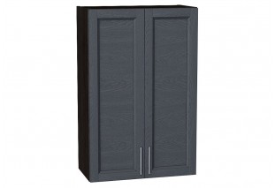 Шкаф верхний с 2-мя дверцами Сканди Graphite Softwood / Graphite 60 х 32 х 92 см
