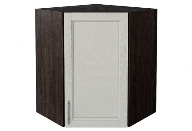 Шкаф верхний угловой Сканди Cappuccino Softwood / Graphite 60 х 60 х 71,6 см