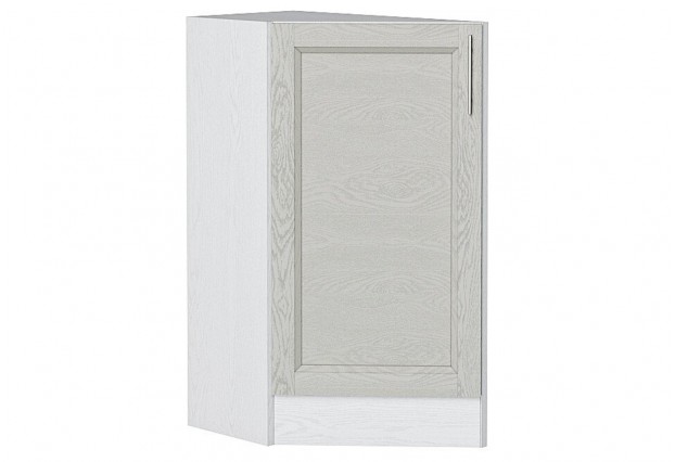 Шкаф нижний торцевой Сканди Cappuccino Softwood / Белый 29,6 х 55,4 х 81,6 см