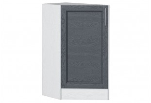 Шкаф нижний торцевой Сканди Graphite Softwood / Белый 29,6 х 55,4 х 81,6 см