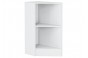 Шкаф нижний торцевой Сканди Graphite Softwood / Белый 29,6 х 55,4 х 81,6 см