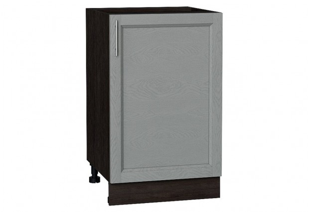 Шкаф нижний с 1-ой дверцей Сканди Grey Softwood / Graphite 50 х 48 х 81,6 см