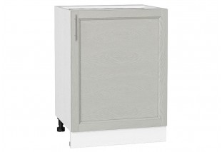 Шкаф нижний с 1-ой дверцей Сканди Cappuccino Softwood / Белый 60 х 48 х 81,6 см