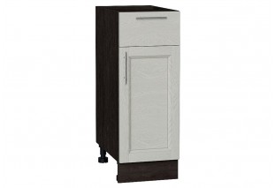 Шкаф нижний с 1-ой дверцей и ящиком Сканди Cappuccino Softwood / Graphite 30 х 48 х 81,6 см