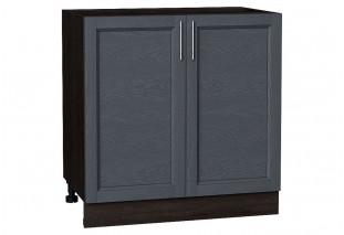 Шкаф нижний с 2-мя дверцами Сканди Graphite Softwood / Graphite 80 х 47,8 х 81,6 см