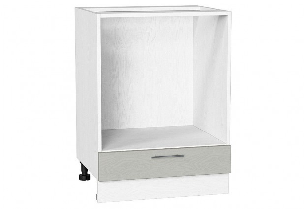 Шкаф нижний под духовку Сканди Cappuccino Softwood / Белый 60 х 47,6 х 81,6 см