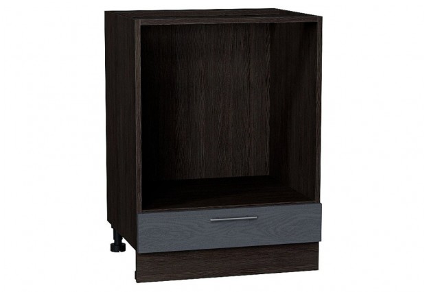 Шкаф нижний под духовку Сканди Graphite Softwood / Graphite 60 х 47,6 х 81,6 см