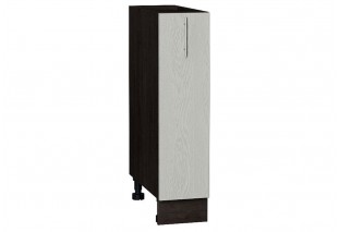 Шкаф нижний бутылочница Сканди Cappuccino Softwood / Graphite 20 х 48 х 81,6 см