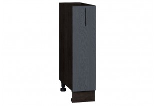 Шкаф нижний бутылочница Сканди Graphite Softwood / Graphite 20 х 48 х 81,6 см