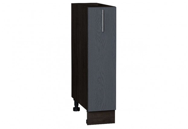 Шкаф нижний бутылочница Сканди Graphite Softwood / Graphite 20 х 48 х 81,6 см