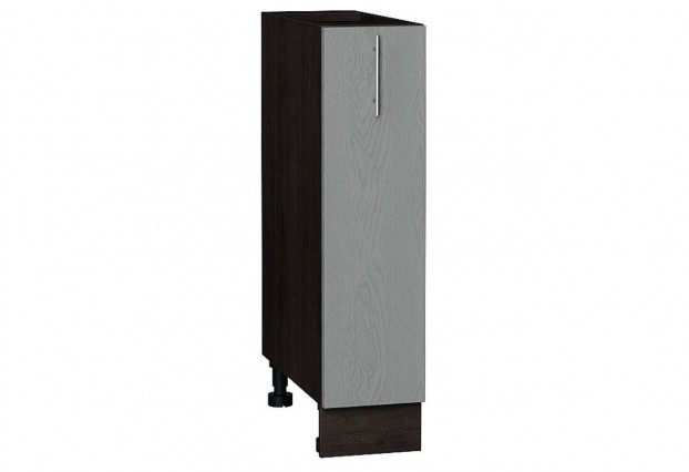 Шкаф нижний бутылочница Сканди Grey Softwood / Graphite 20 х 48 х 81,6 см