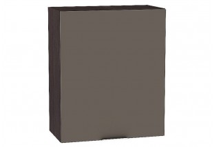 Шкаф верхний с 1-ой дверцей Терра Смоки Софт / Graphite 60 х 31,8 х 71,6 см
