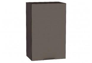 Шкаф верхний с 1-ой дверцей Терра Смоки Софт / Graphite 45 х 31,8 х 92 см