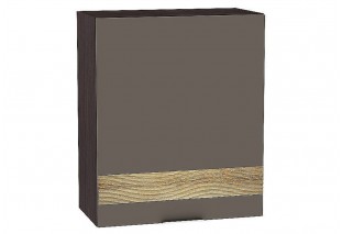 Шкаф верхний с 1-ой дверцей Терра DL Смоки Софт / Graphite 60 х 31,8 х 92 см