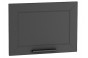 Шкаф верхний горизонтальный Глетчер Маренго Силк / Graphite 50 х 31,8 х 35,8 см