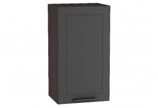 Шкаф верхний с 1-ой дверцей Глетчер Маренго Силк / Graphite 40 х 31,8 х 92 см