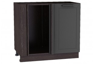 Шкаф нижний угловой Глетчер Маренго Силк / Graphite 89 х 47,8 х 81,6 см