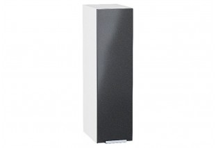 Шкаф верхний бутылочница Фьюжн Anthracite / Белый 20 х 32 х 71,6 см