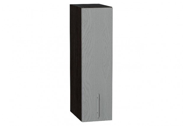 Шкаф верхний бутылочница Сканди Grey Softwood / Graphite 20 х 32 х 71,6 см