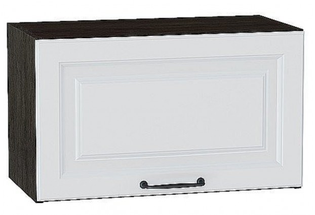 Шкаф верхний горизонтальный Ницца Blanco / Graphite 60 х 31,8 х 35,8 см
