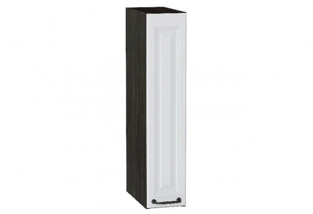 Шкаф верхний бутылочница Ницца Blanco / Graphite 15 х 31,8 х 71,6 см