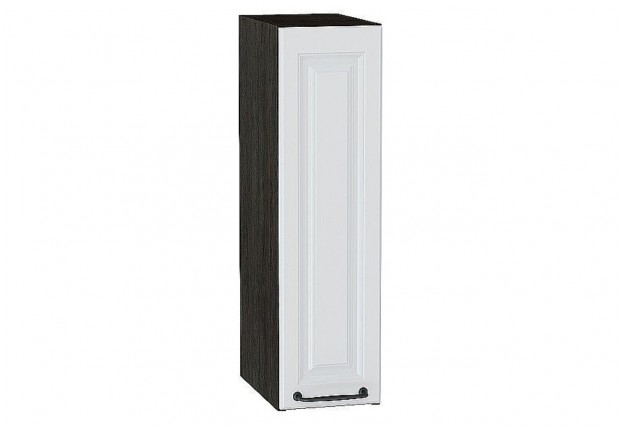 Шкаф верхний бутылочница Ницца Blanco / Graphite 20 х 31,8 х 71,6 см