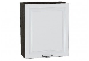 Шкаф верхний с 1-ой дверцей Ницца Blanco / Graphite 60 х 31,8 х 71,6 см