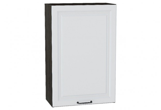 Шкаф верхний с 1-ой дверцей Ницца Blanco / Graphite 60 х 31,8 х 92 см