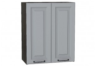 Шкаф верхний с 2-мя дверцами Ницца Magnum / Graphite 60 х 31,8 х 71,6 см
