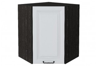 Шкаф верхний угловой Ницца Blanco / Graphite 60 х 60 х 71,6 см