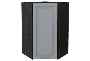 Шкаф верхний угловой Ницца Magnum / Graphite 60 х 60 х 92 см