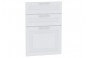 Шкаф нижний с 3-мя ящиками Ницца Blanco / Graphite 50 х 47,8 х 81,6 см