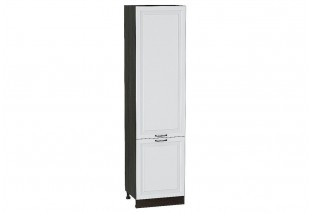 Шкаф пенал с 2-мя дверцами Ницца Blanco / Graphite 60 х 57,4 х 233,6 см