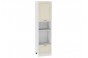 Шкаф пенал с 1-ой дверцей и ящиком под технику Ницца Дуб крем / Белый 60 х 57,4 х 233,6 см