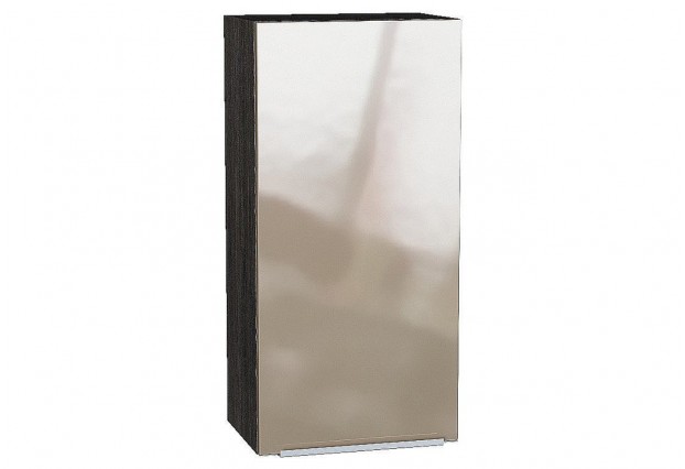 Шкаф верхний с 1-ой дверцей Фьюжн Gallant / Graphite 45 х 32 х 92 см