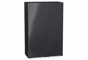 Шкаф верхний с 2-мя дверцами Фьюжн Anthracite / Graphite 60 х 32 х 92 см