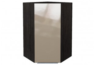 Шкаф верхний угловой Фьюжн Gallant / Graphite 60 х 60 х 92 см
