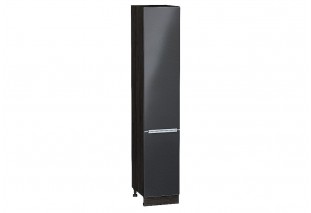 Шкаф пенал с 2-мя дверцами Фьюжн Anthracite / Graphite 40 х 57,6 х 213,2 см