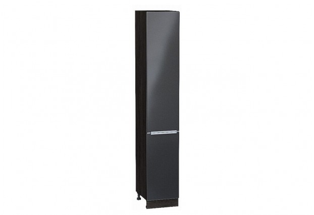Шкаф пенал с 2-мя дверцами Фьюжн Anthracite / Graphite 40 х 57,6 х 233,6 см
