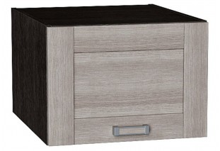 Шкаф верхний горизонтальный глубокий Лофт Cappuccino Veralinga / Graphite 50 х 57,6 х 35,8 см