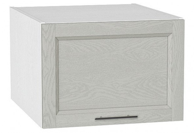 Шкаф верхний горизонтальный глубокий Сканди Cappuccino Softwood / Белый 50 х 57,6 х 35,8 см