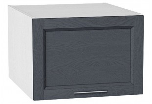 Шкаф верхний горизонтальный глубокий Сканди Graphite Softwood / Белый 50 х 57,6 х 35,8 см