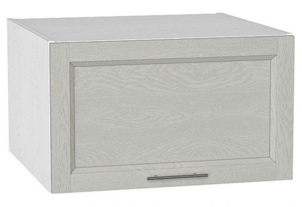 Шкаф верхний горизонтальный глубокий Сканди Cappuccino Softwood / Белый 60 х 57,6 х 35,8 см