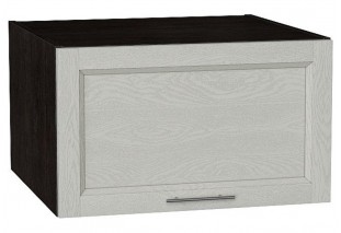 Шкаф верхний горизонтальный глубокий Сканди Cappuccino Softwood / Graphite 60 х 57,6 х 35,8 см