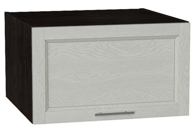 Шкаф верхний горизонтальный глубокий Сканди Cappuccino Softwood / Graphite 60 х 57,6 х 35,8 см