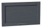 Шкаф верхний горизонтальный глубокий Сканди Graphite Softwood / Белый 60 х 57,6 х 35,8 см