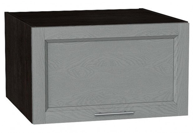 Шкаф верхний горизонтальный глубокий Сканди Grey Softwood / Graphite 60 х 57,6 х 35,8 см