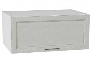 Шкаф верхний горизонтальный глубокий Сканди Cappuccino Softwood / Белый 80 х 57,6 х 35,8 см